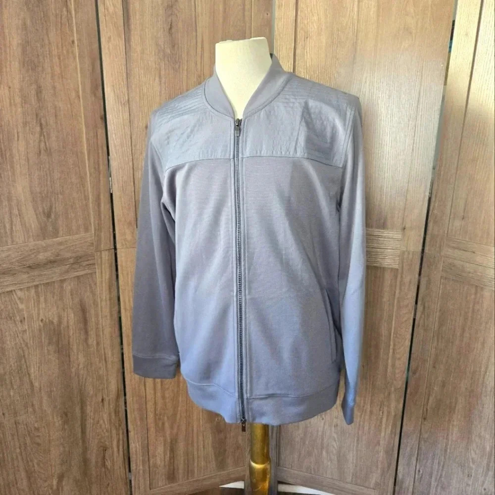 DKNY mens zip sport coat new